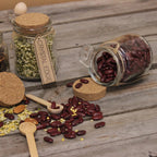General Store Set of 6 Glass Jars with Spoon