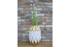 White & Gold Vase