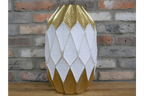 White & Gold Vase