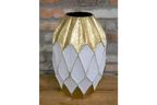 White & Gold Vase