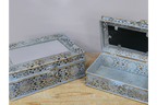 Set Of 2 Mirrored Boxes
