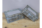 Set Of 2 Mirrored Boxes