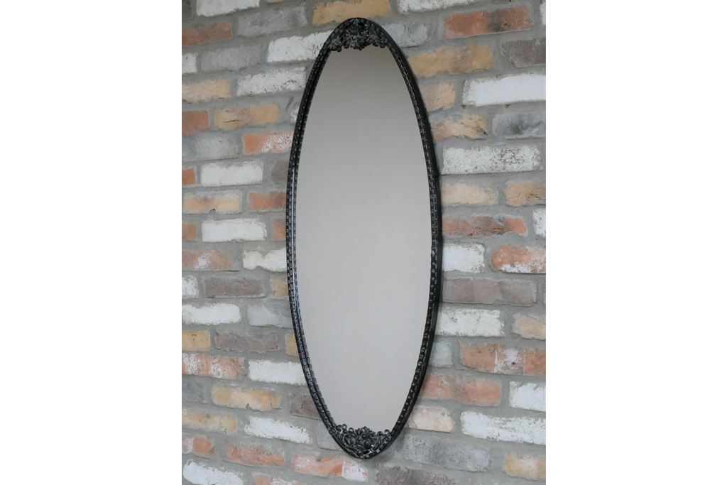 Oval Ornate Mirror