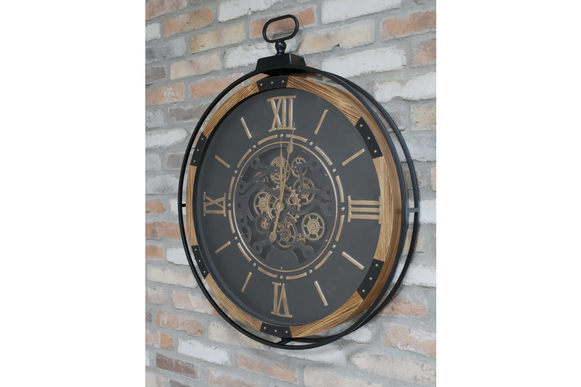 Clock With Cogs