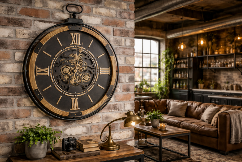 Clock With Cogs