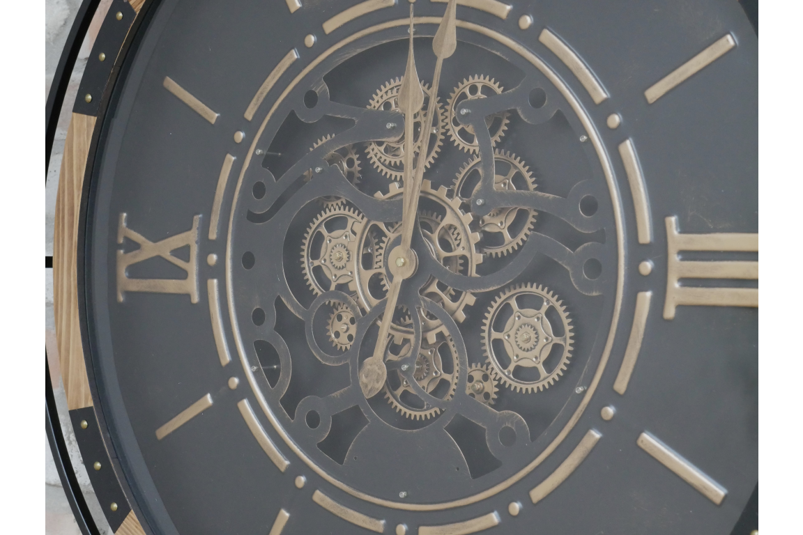 Clock With Cogs