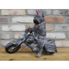 Bulldog On Motorbike