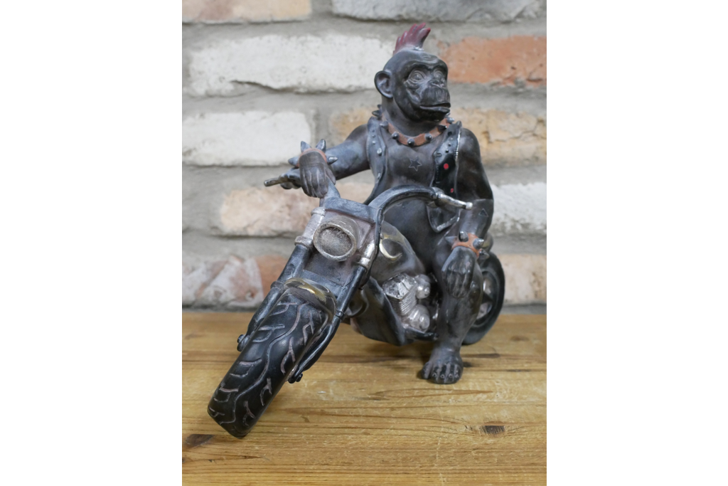 Monkey On Motorbike