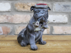 Bulldog With Pipe
