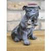 Bulldog With Pipe