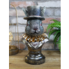 Rabbit With Top Hat Bust