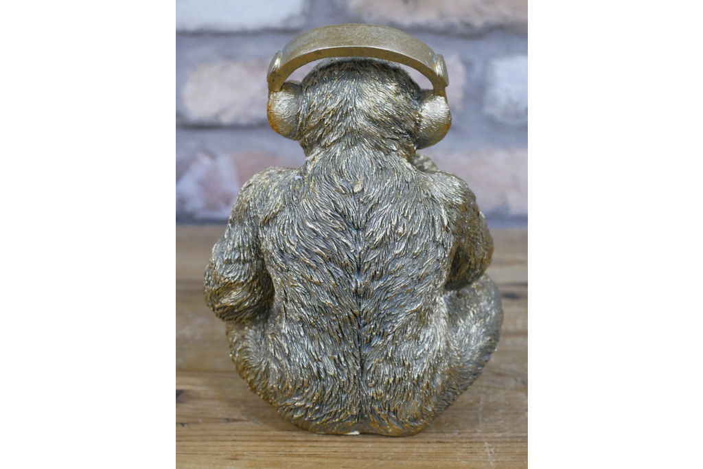 Monkey With Headphones