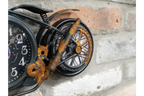 Motorbike Clock