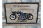 Motorbike Clock