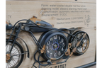 Motorbike Clock