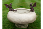 Bird Bath With Fairies