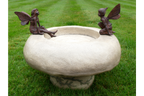 Bird Bath With Fairies