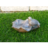 Bird On Leaf Feeder