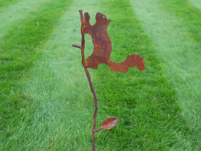 Rusty Squirrel Stake
