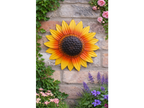 Sunflower Head Wall Decoration - L