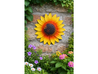 Sunflower Head Wall Decoration - M