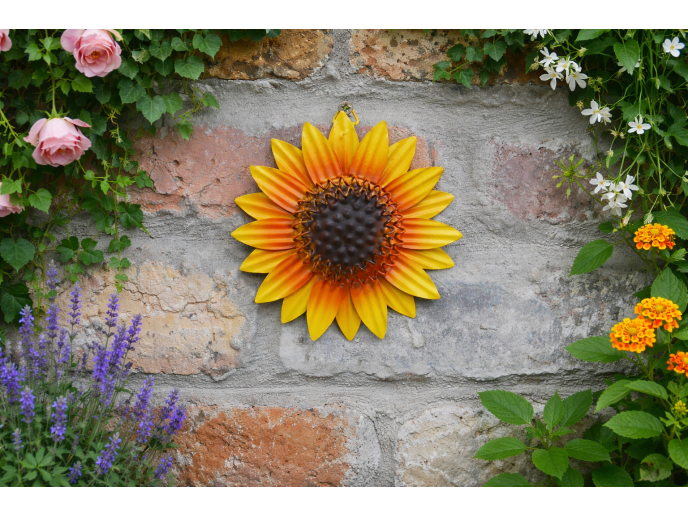 Sunflower Head Wall Decoration - S
