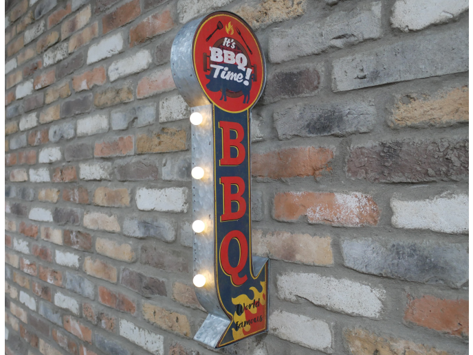 BBQ Light Up Sign