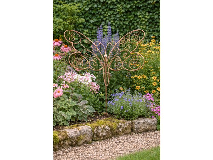 Rusty Butterfly Stake