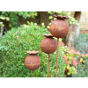 Rusty Flowers Stake