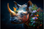 Rhino Wall Art