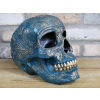 Blue Decorative Skull