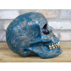 Blue Decorative Skull