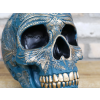 Blue Decorative Skull