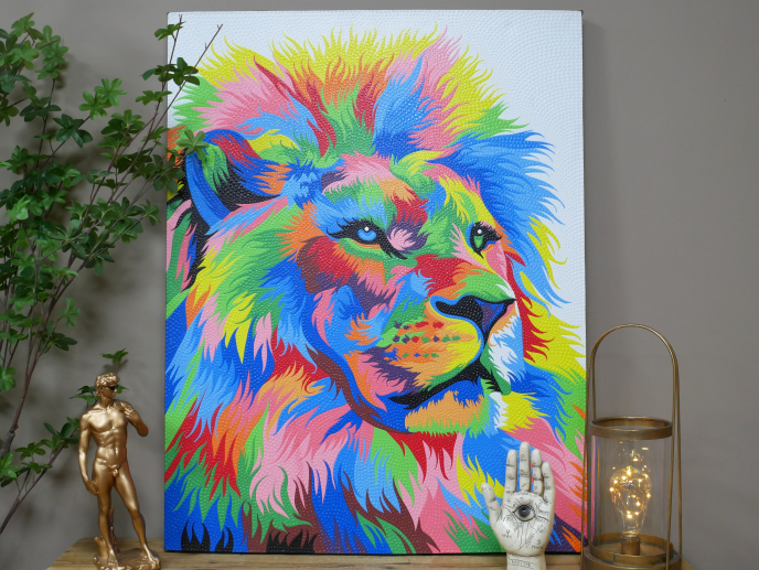 Lion Canvas Wall Art