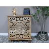 Carved Bedside