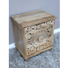 Carved Bedside