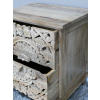 Carved Bedside