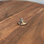 Spirit Hand Gothic Skull Ring Statement Piece Halloween Ring Silver Tone - Various Sizes