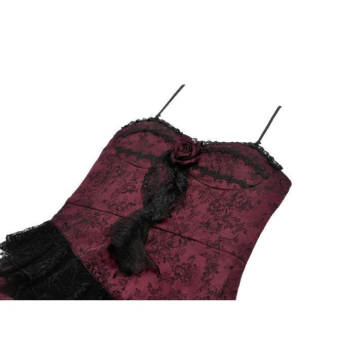 Dark in Love Belladonna Velvet Lace Dress