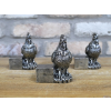 Cockerel Pot Stands (Set of 3)