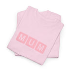 Mum Word Game Printed T-Shirt 100% Cotton Novelty Puzzle Mum Mom Tee Birthday Mother's Day Gift