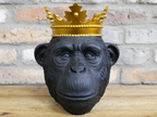 Gorilla Head With Crown