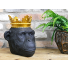 Gorilla Head With Crown