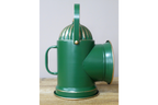 Green Railway Lamp Clock