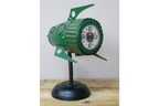 Green Spaceship Clock