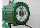 Green Spaceship Clock