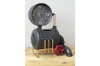 Pipe Clock & Money Bank