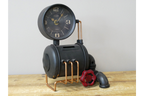 Pipe Clock & Money Bank