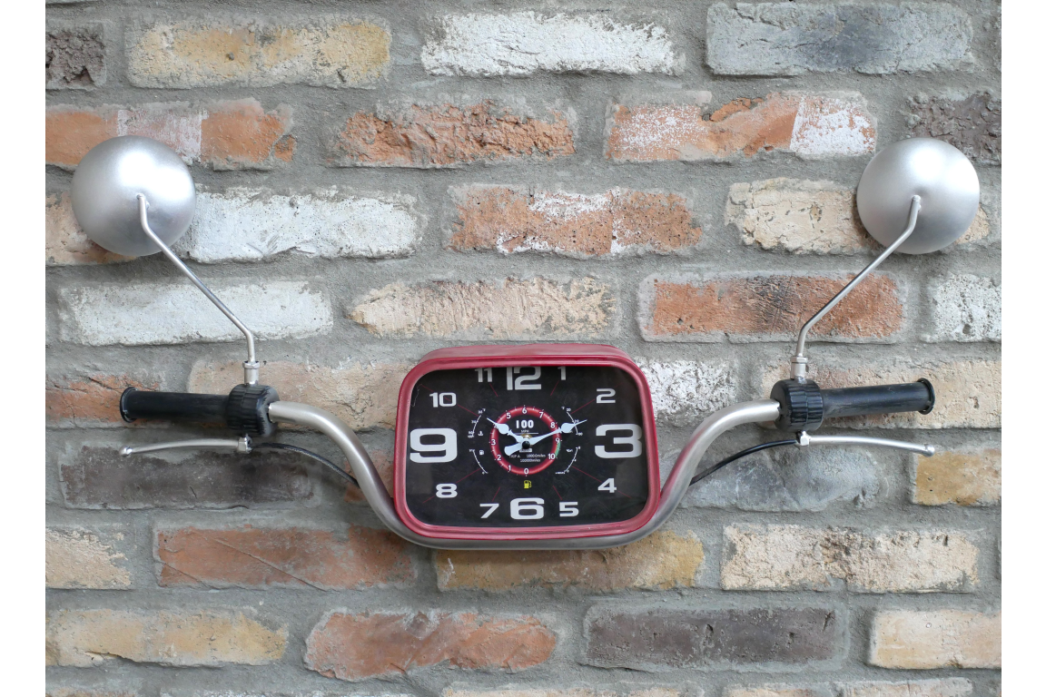 Handlebars Clock