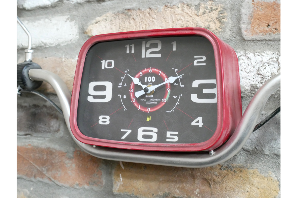 Handlebars Clock
